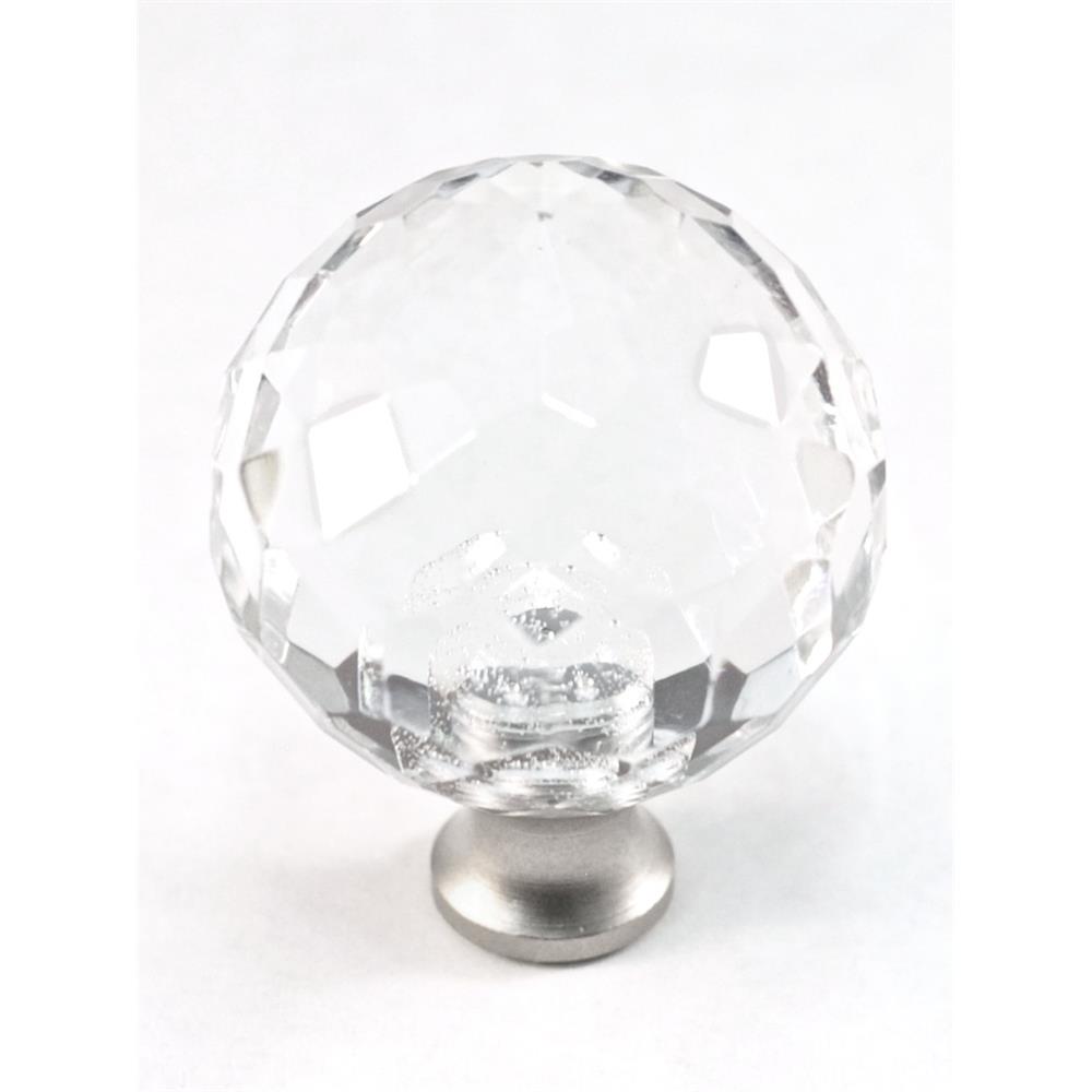 Cal Crystal M35 Crystal Excel ROUND KNOB in Polished Chrome
